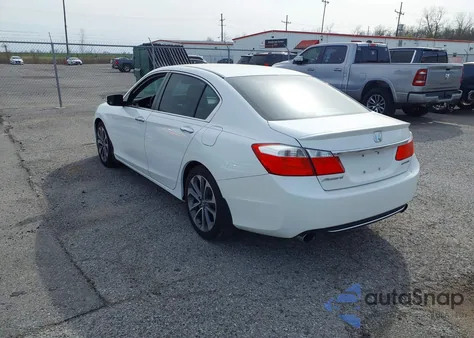 2014 Honda Accord Sport from USA, damaged, VIN 1HGCR2F5XEA282944